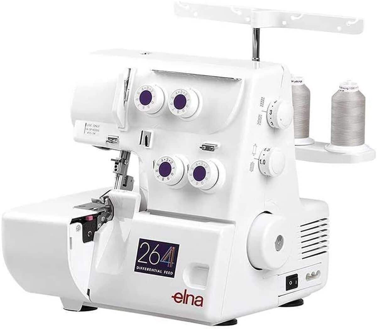 Test de la surjeteuse Elna 264