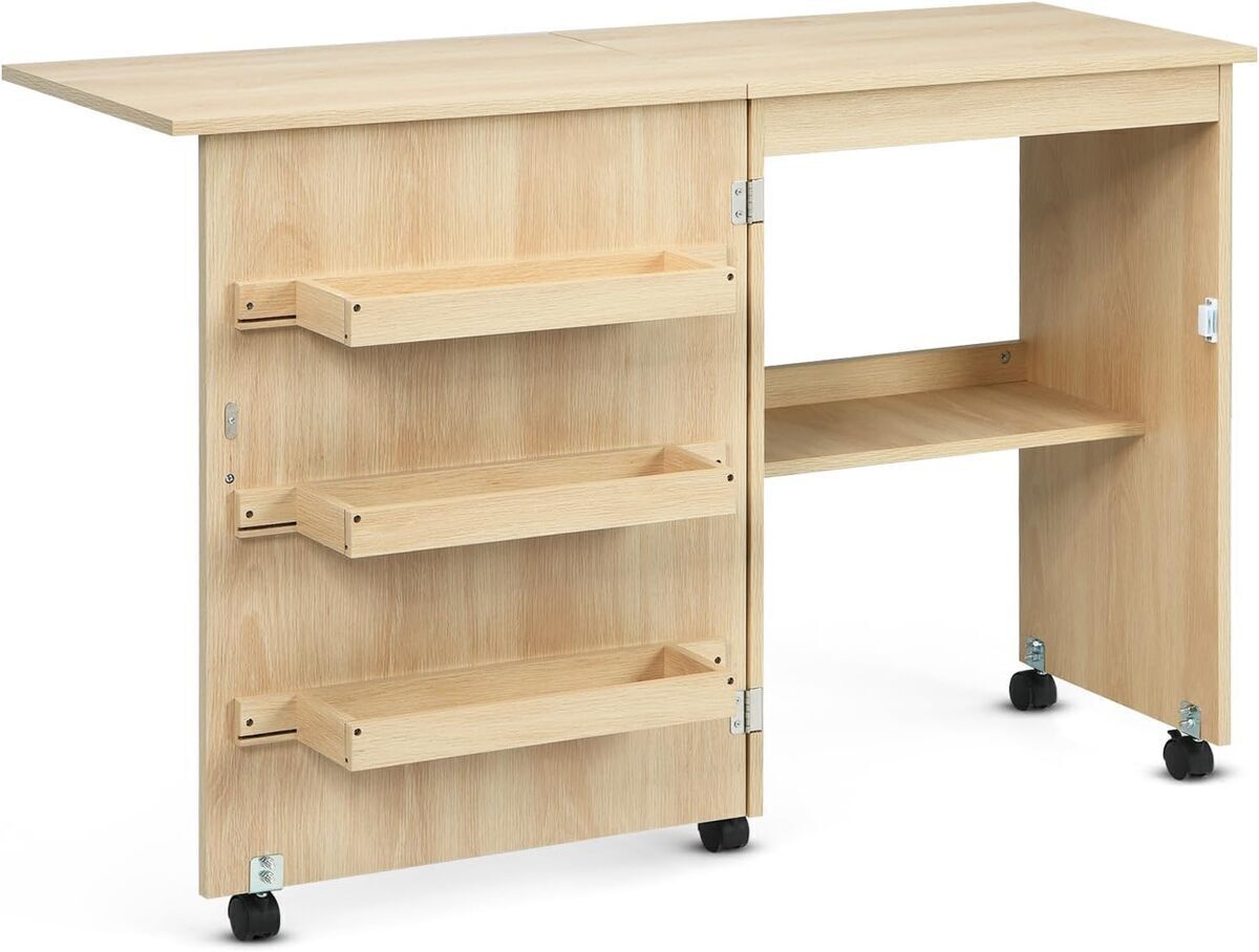 Test de la table de couture pliante Dreamade : fonctionnalité et design compact