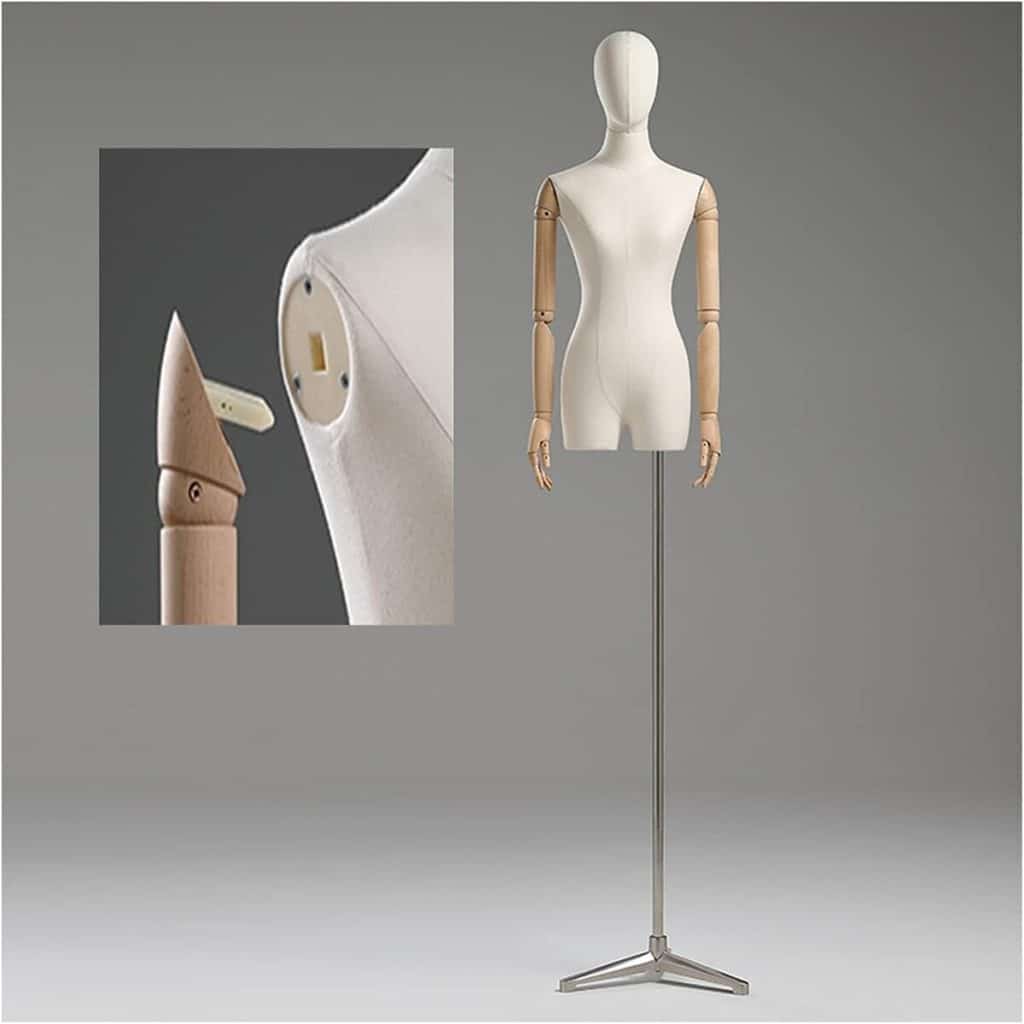 Test du mannequin couture Jianfei : réglable et robuste pour un affichage élégant