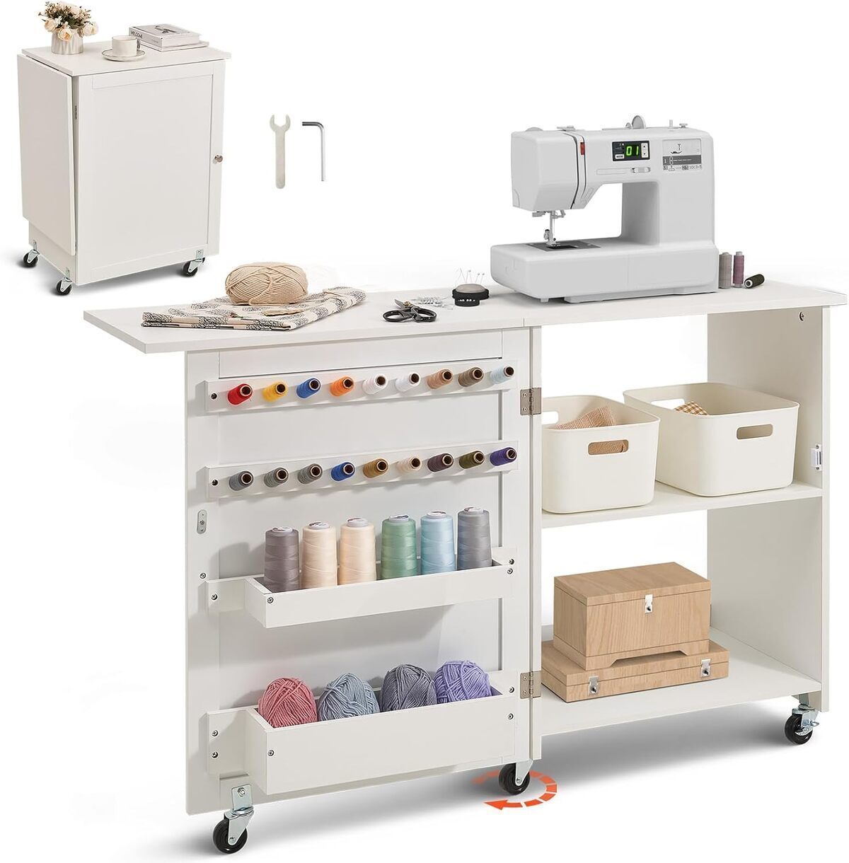 Test : table de couture pliante VEVOR polyvalente et compacte