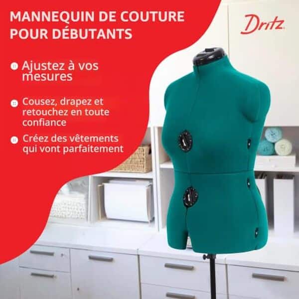 Découvrez notre test détaillé de la robe réglable taille M Dritz Sew You : caractéristiques, qualité et avis pour bien choisir votre robe de couture. 