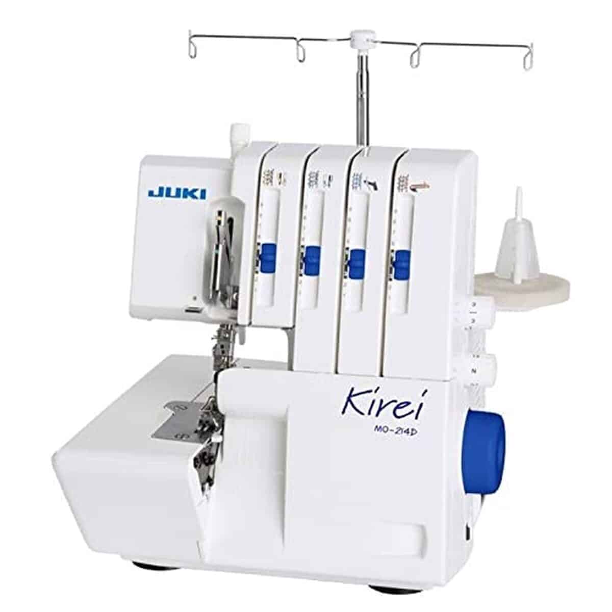 Test de la surjeteuse Juki MO-214D Kirei 4 fils : avis complet et détaillé