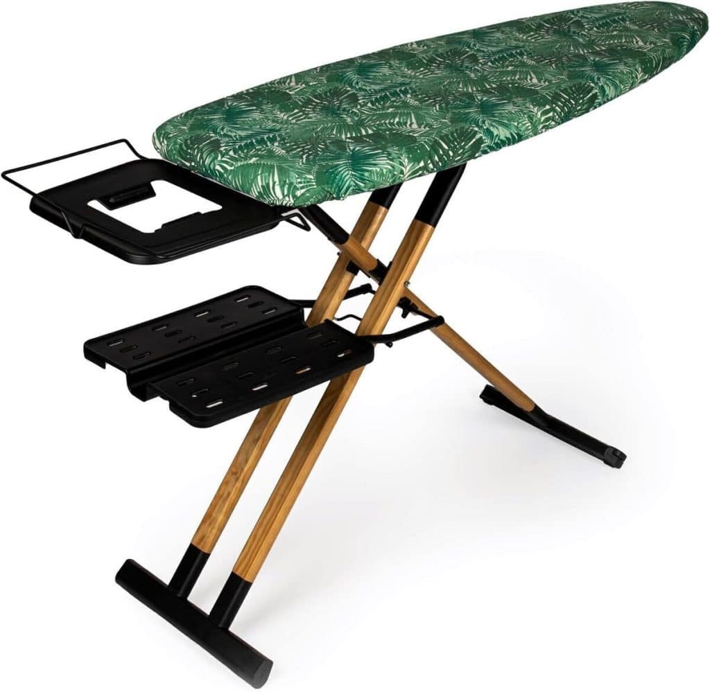 Test de la table à repasser GoldWoodVIP XXL : bois naturel et aluminium