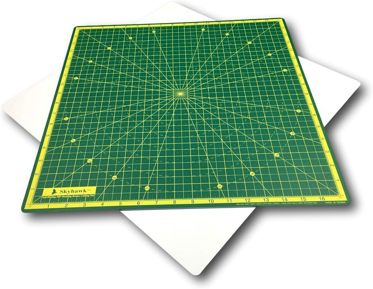 Test : tapis de quilting SkyHawk rotatif 18" x 18