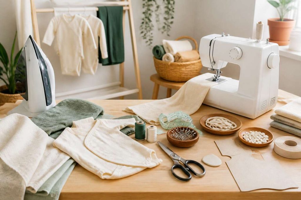 Couture zéro déchet pour bébé : astuces et modèles écoresponsables