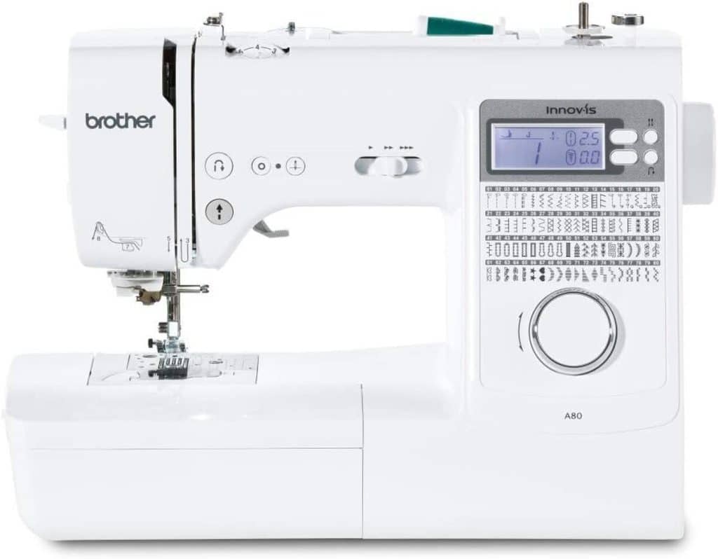 Test de la machine à coudre Brother A80