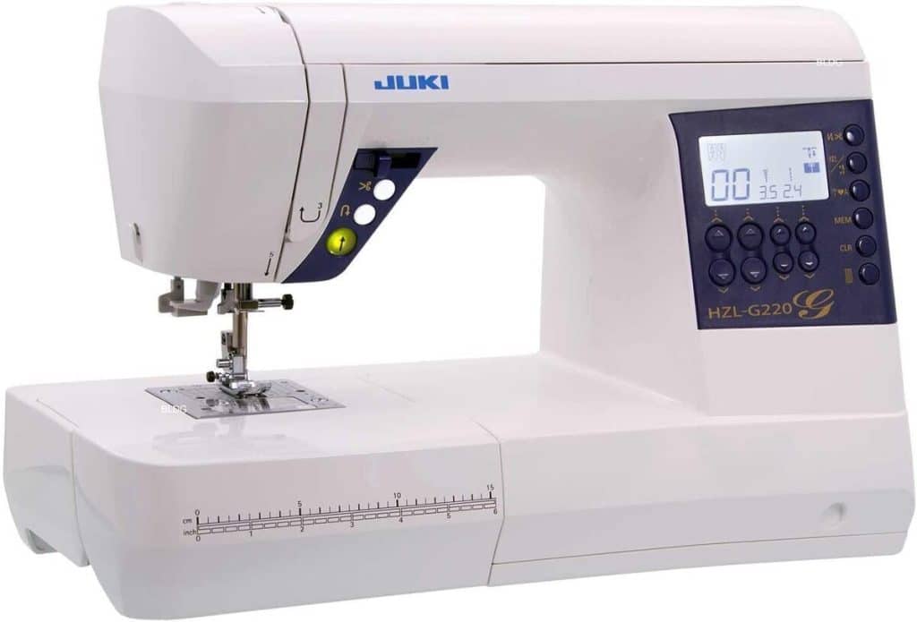 Test De La Machine À Coudre Électronique Juki Hzl-G220 : coupe-Fil Automatique Inclus
