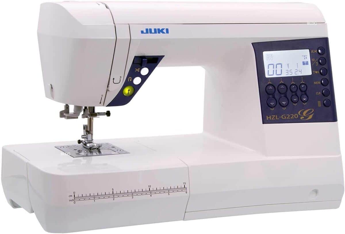 Test De La Machine À Coudre Électronique Juki Hzl-G220 : coupe-Fil Automatique Inclus