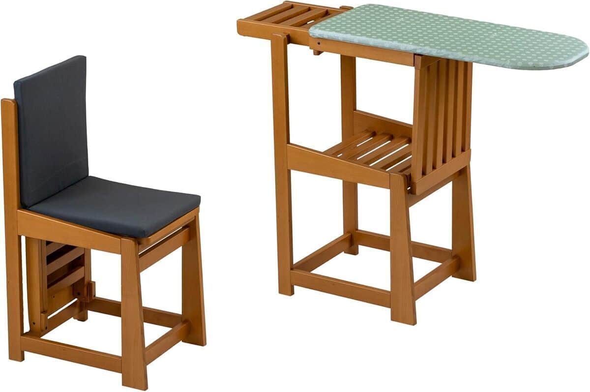 Test de la table à repasser transformable Sinfonia couleur cerise