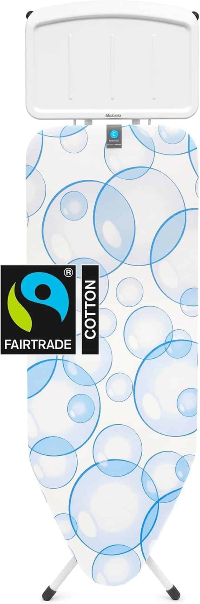 Test de la table à repasser XL Brabantia perfectflow taille C bubbles